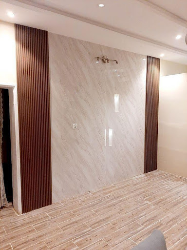 PVC wall panel for bedroom