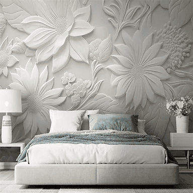 PVC wall panel for bedroom