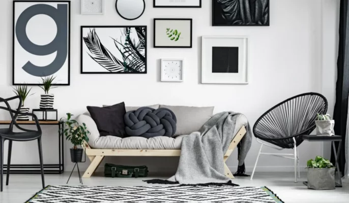 List of 5 timeless colours in interior design