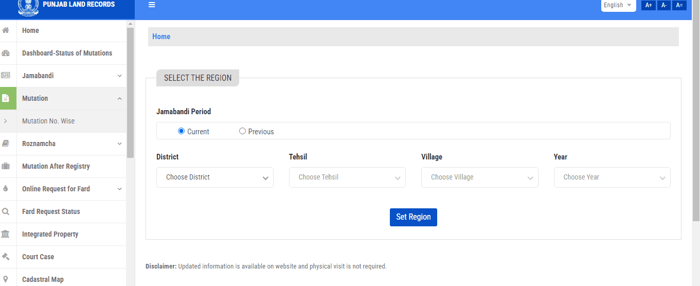 How to pay property tax in Moga?