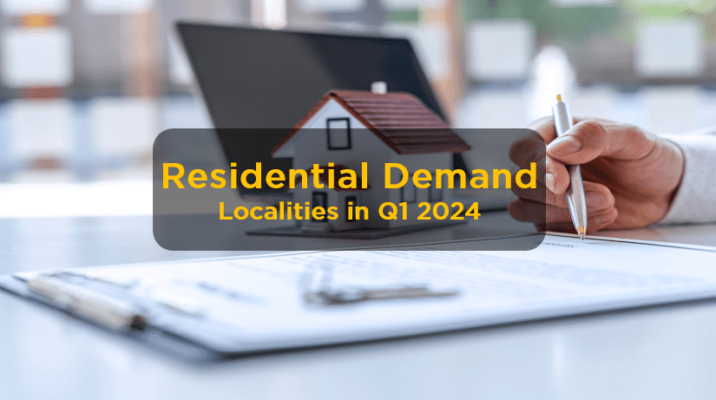 Residential Demand Localities in Q1 2024