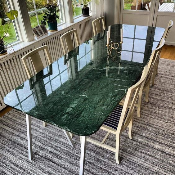 15 marble top dining table design ideas for home