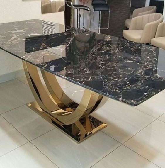 15 marble top dining table design ideas for home