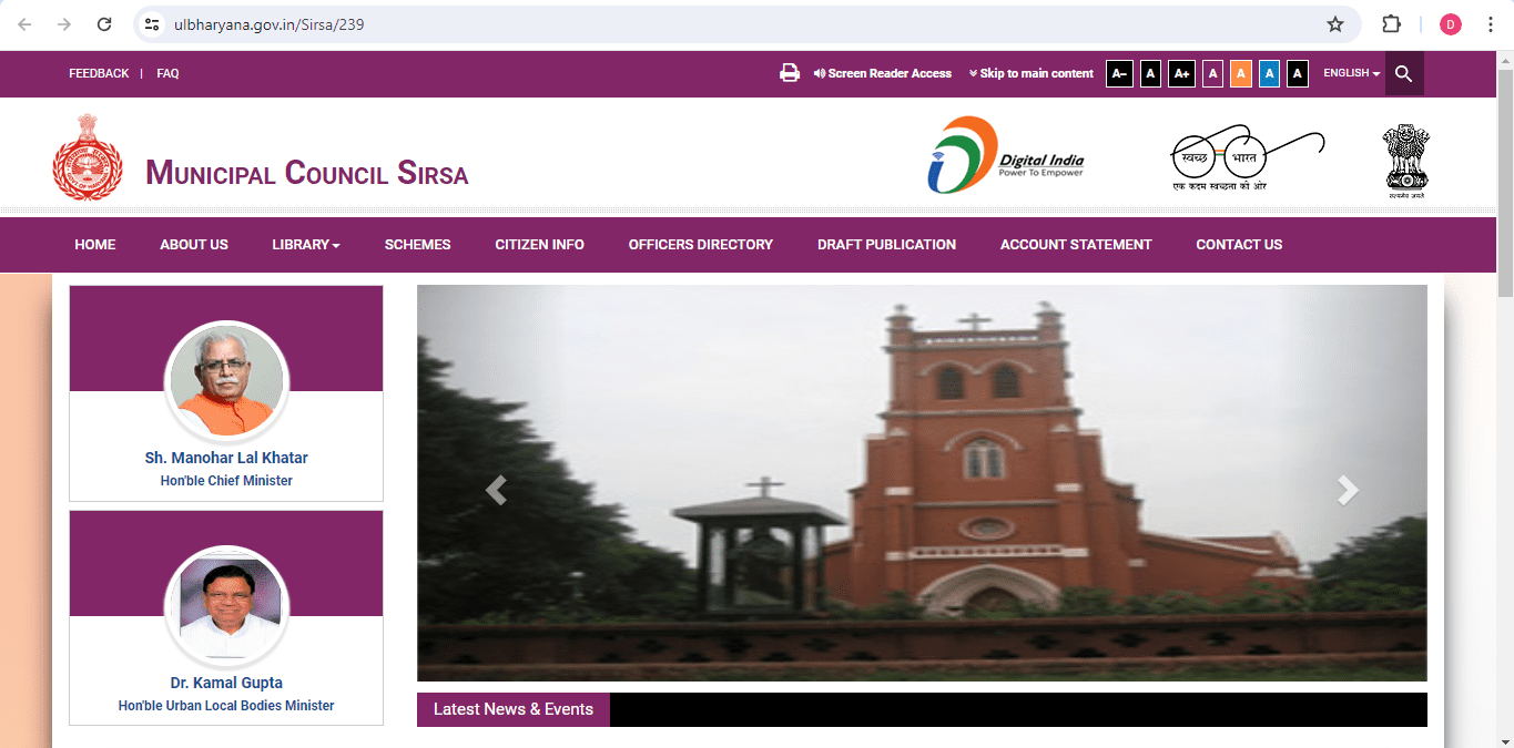How to pay property tax Sirsa?