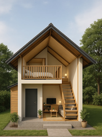 Low-cost small house design
