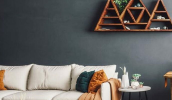 dark colours for rooms