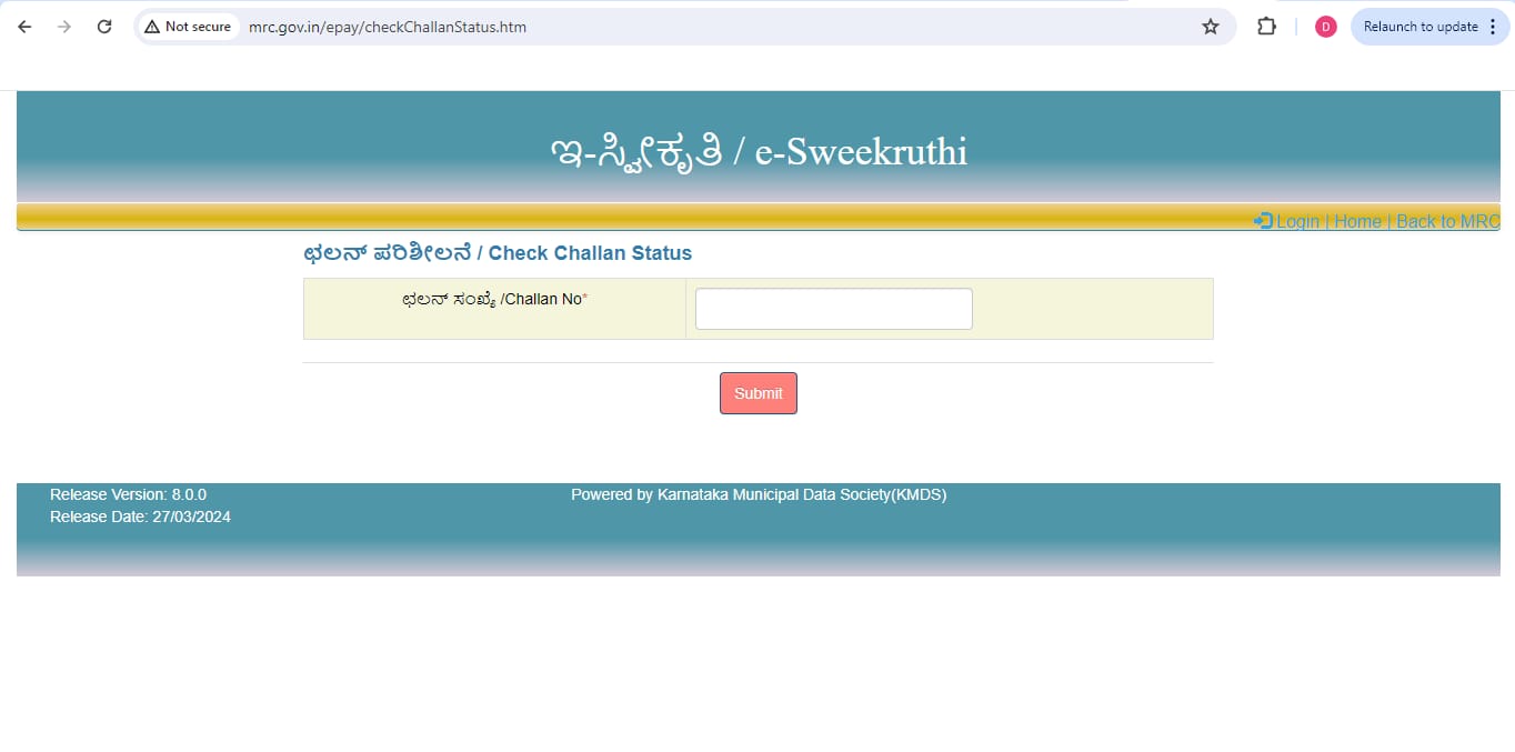 How to pay Koppal property tax?