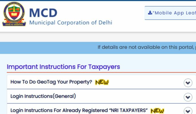 EDMC property tax