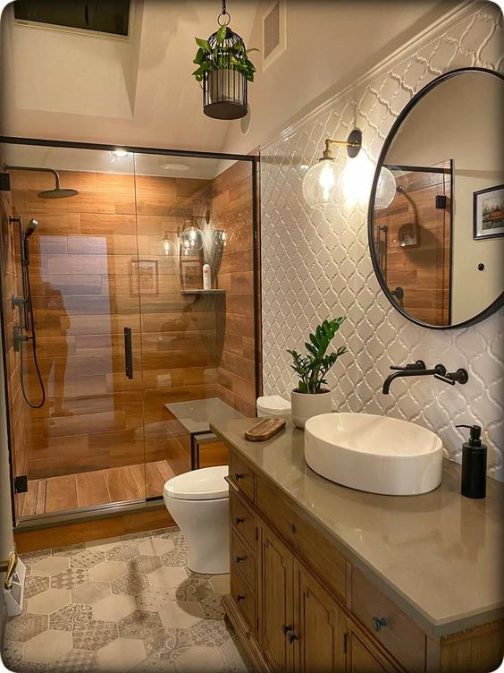 wood look tiles