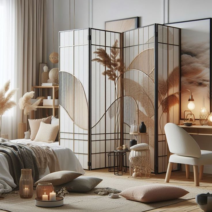 room divider statement decor