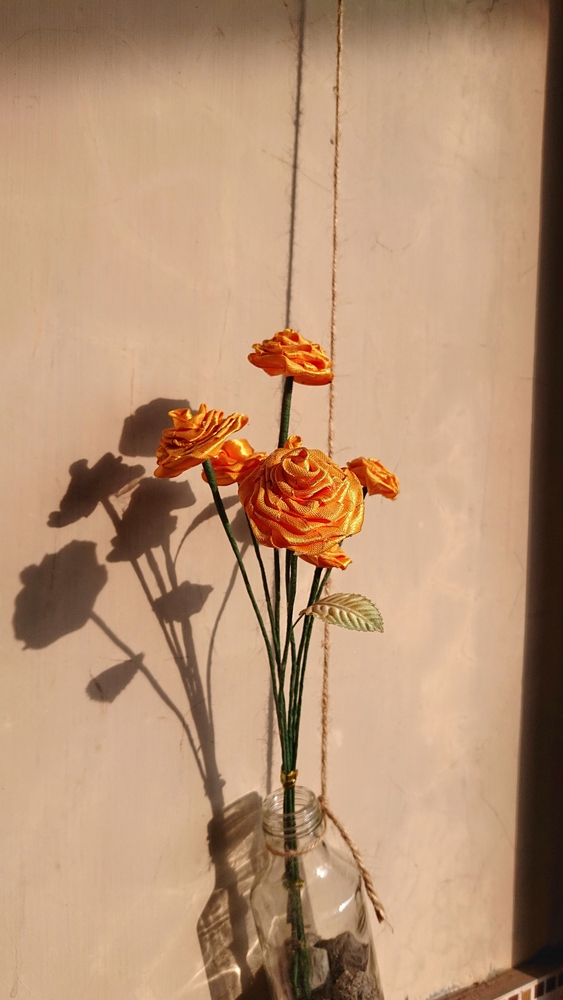 Artificial Flower Decor For Ganesh Chathurti