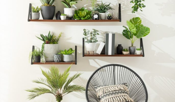 floating shelves