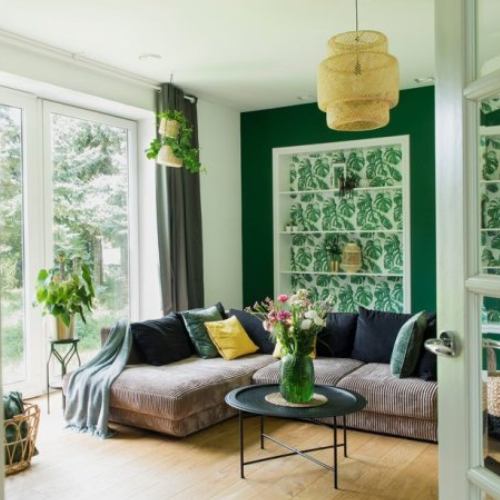Maximalism in miniature: Styling a small space with bold patterns and colours