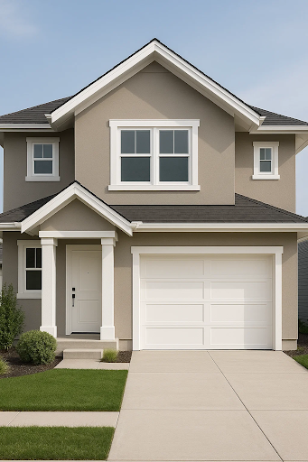 Exterior house colour combinations