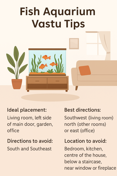 Fish Aquarium Vastu: Benefits, direction and tips for placement