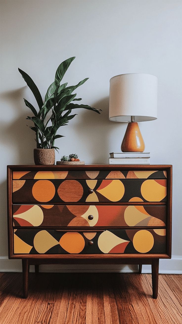 applications of wallpapers in furniture