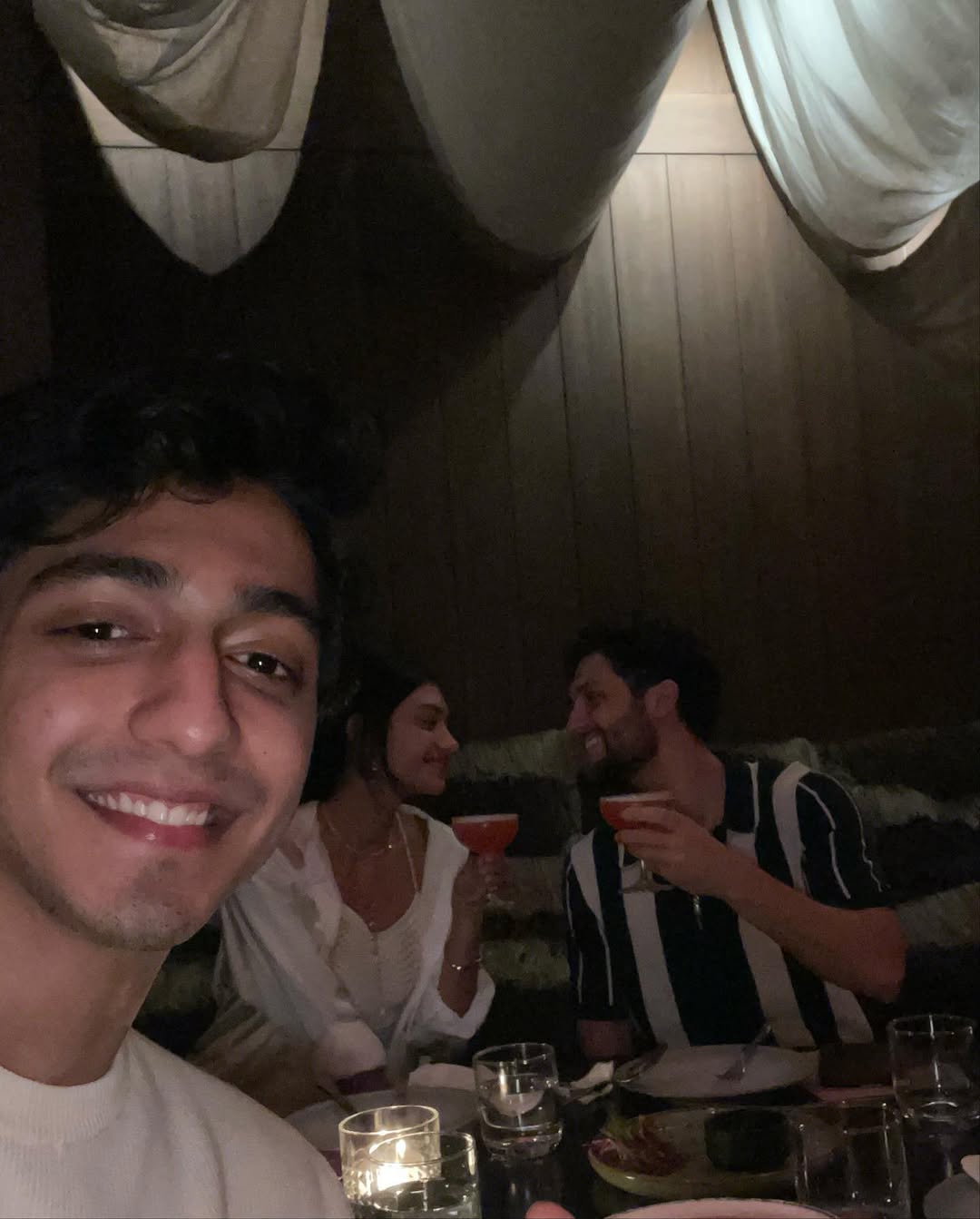 Belonging to the film fraternity, Ahaan Panday is the son of Chikki Panday, a businessman and Deanne Panday, who is a health and fitness coach. 