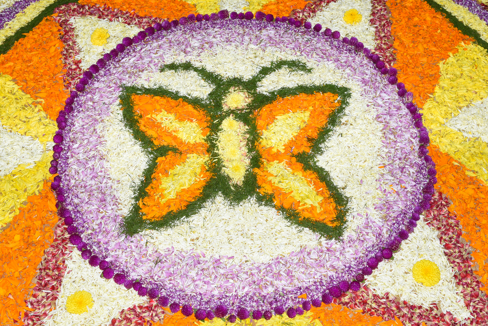 30 classy and simple Onam Pookalam designs for home