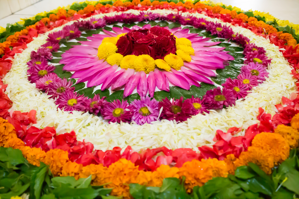 30 classy and simple Onam Pookalam designs for home