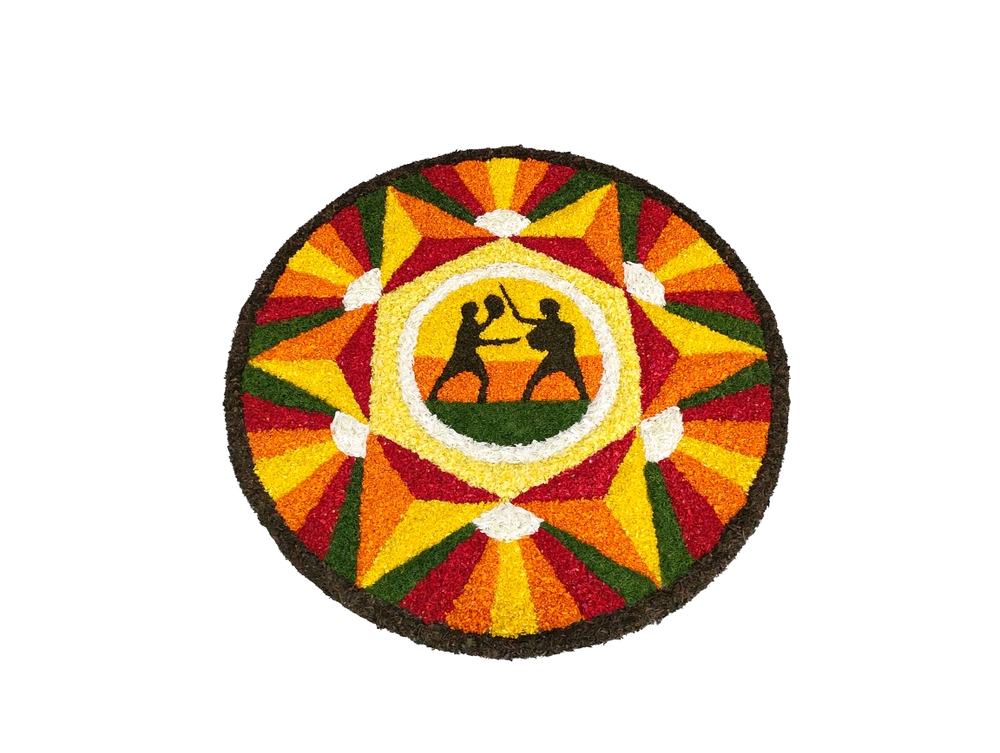 Kalaripayattu spirit Pookalam #39