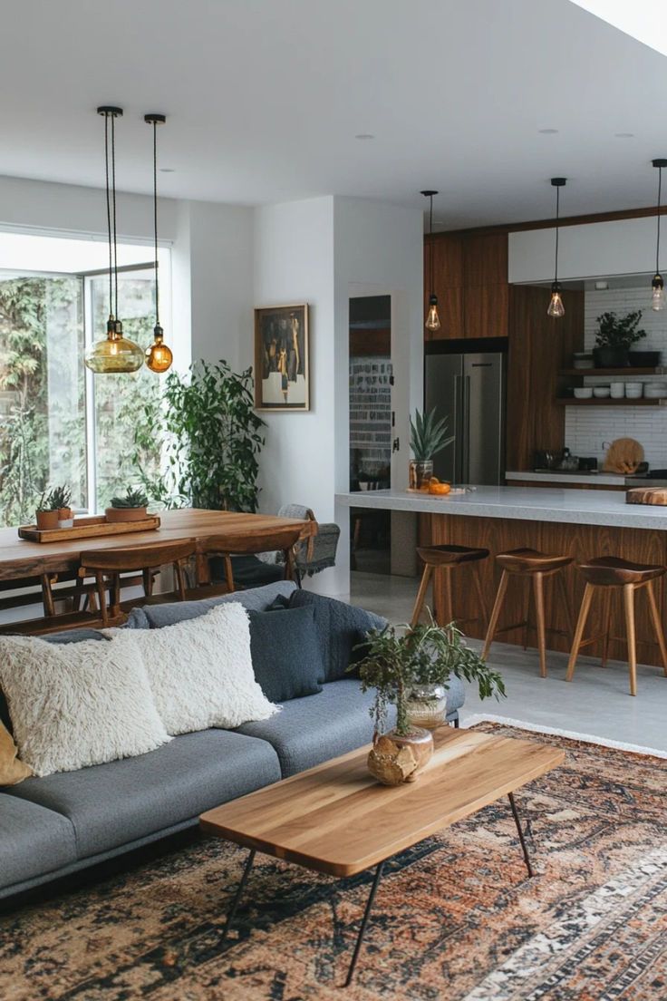 Create a seamless and stylish open-plan layout