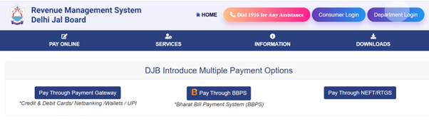 How to pay Delhi Jal Board Bill online?